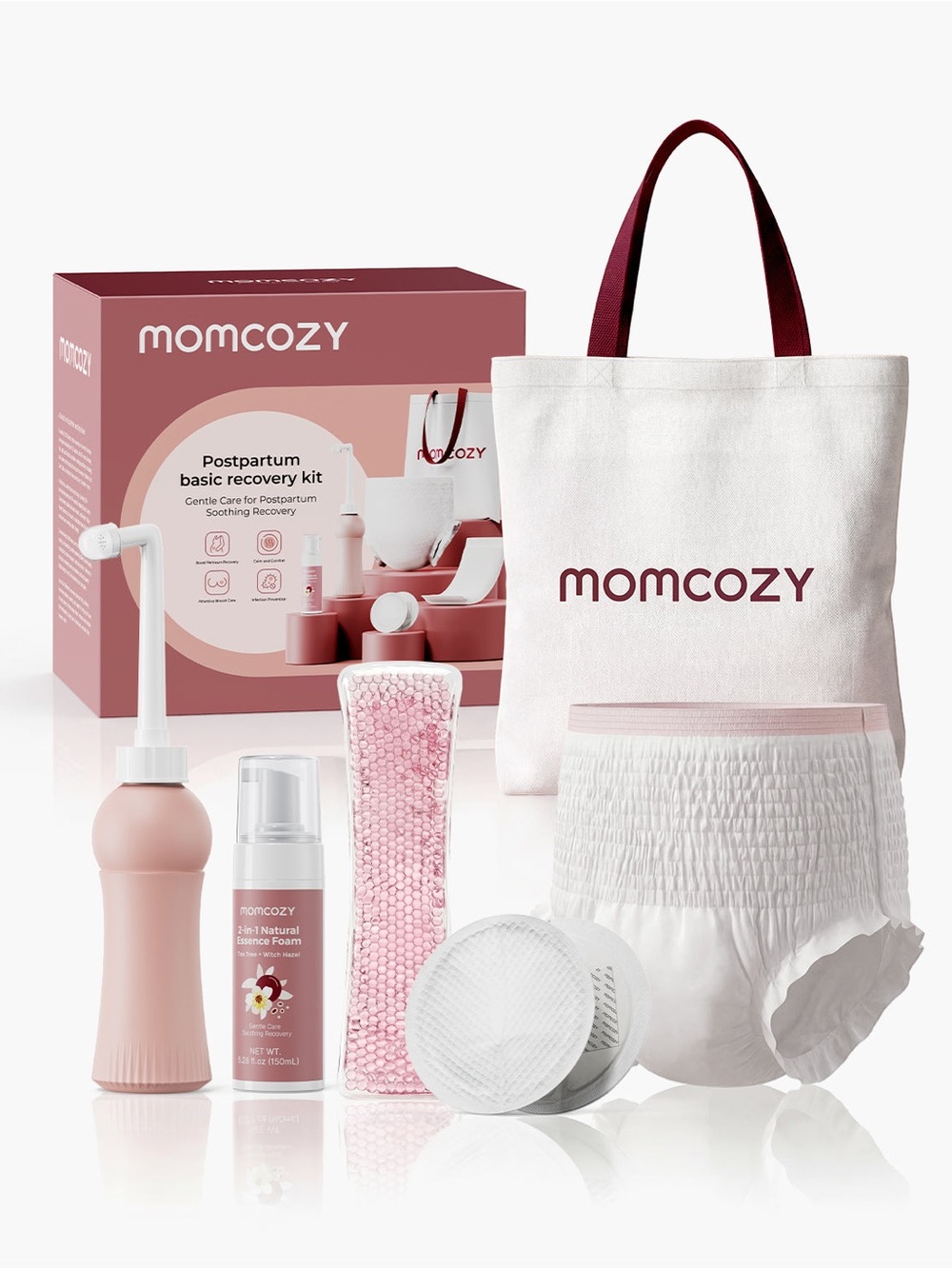 Momcozy Postpartum Basic Recovery Kit